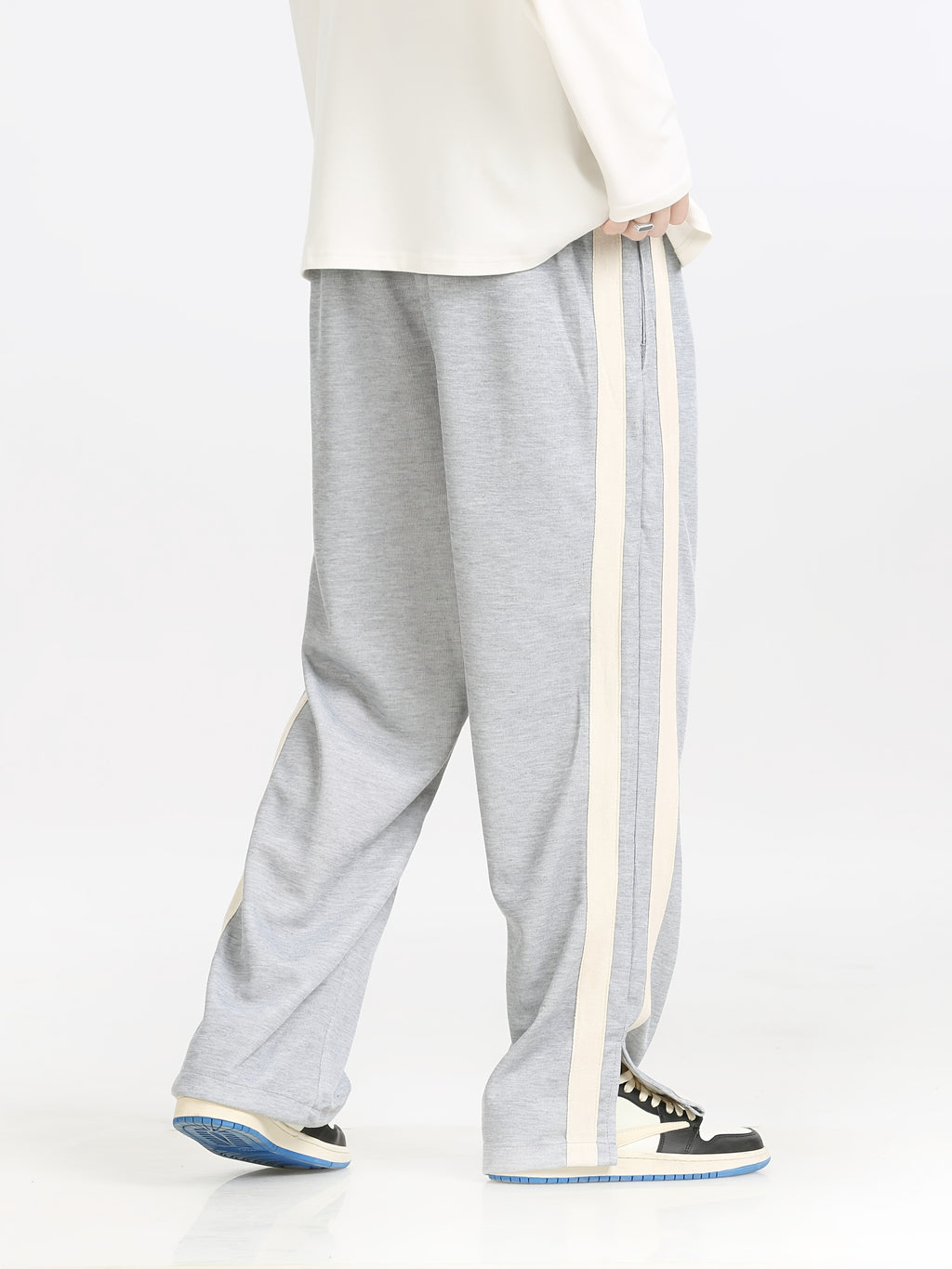Pantaloni Sportivi Uomo in Maglia - Loose Fit con Coulisse