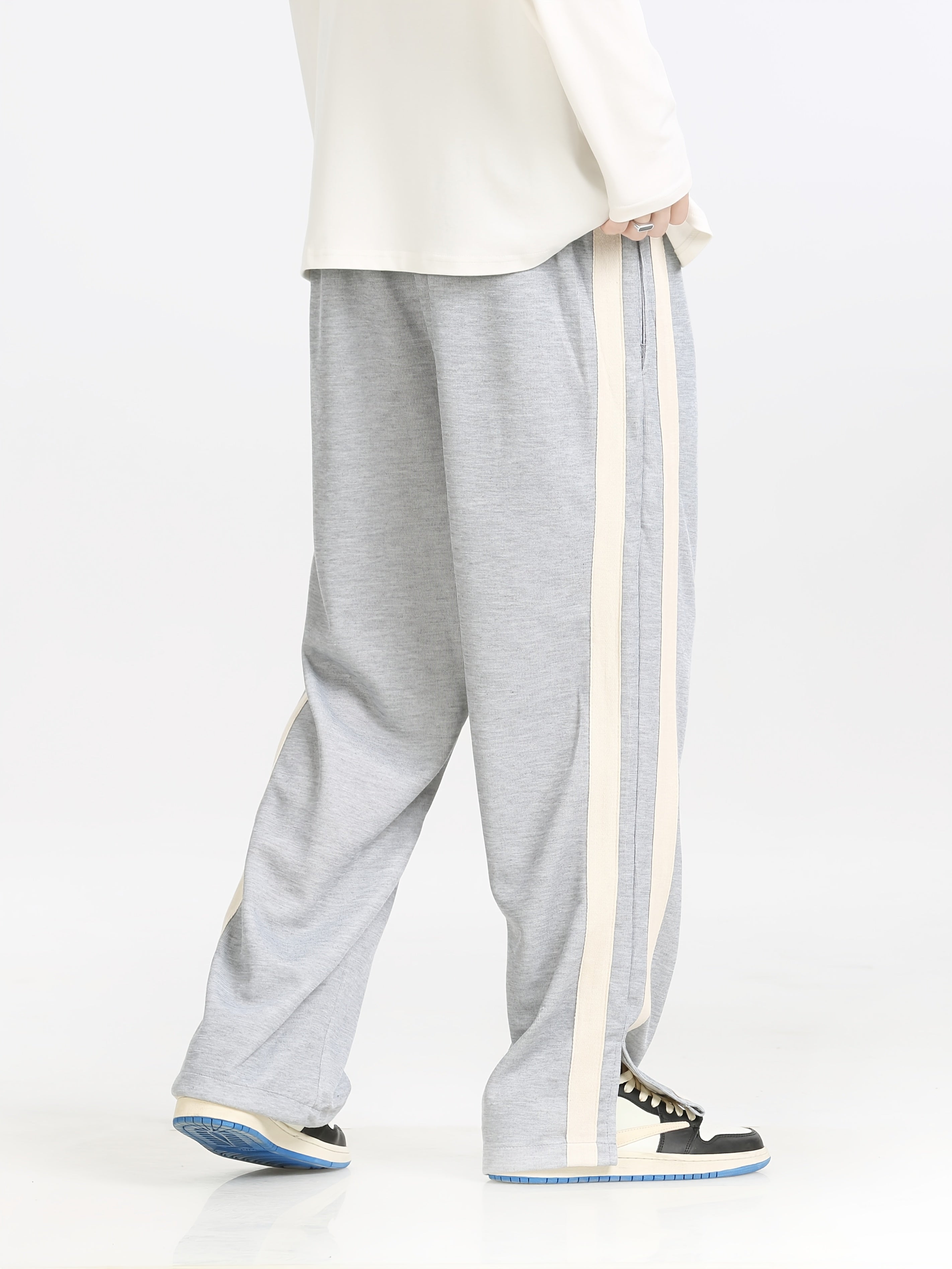 Pantaloni Sportivi Uomo in Maglia - Loose Fit con Coulisse
