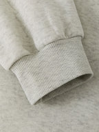 Felpa Donna con Cappuccio Loose Fit - Stampa Lettering "PATIENCE"