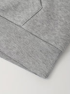 Felpa Donna con Cappuccio Loose Fit - Stampa Lettering "PATIENCE"