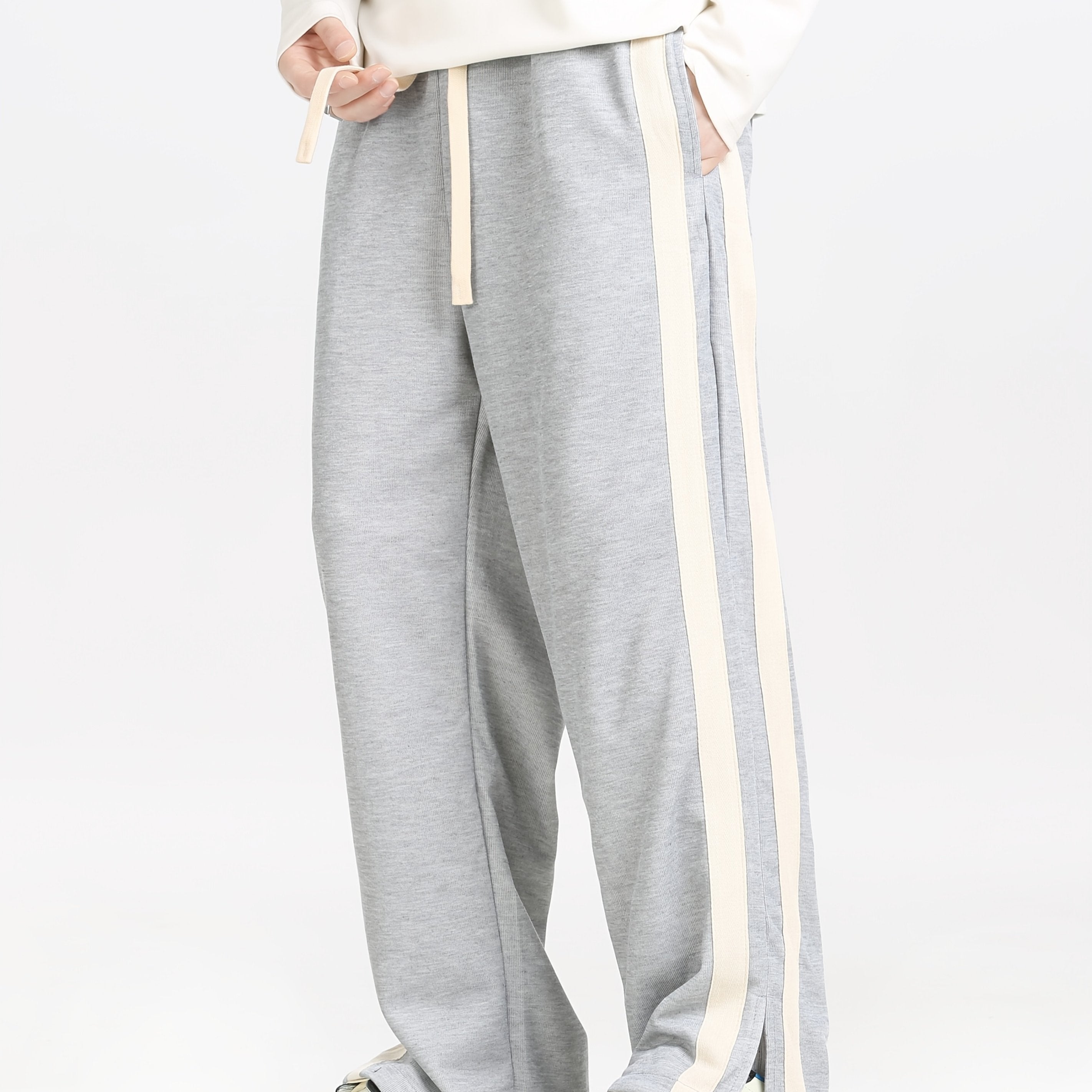 Pantaloni Sportivi Uomo in Maglia - Loose Fit con Coulisse