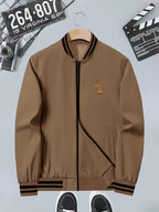 Giacca Uomo Slim Fit - Stampa Tribale Africana con Zip