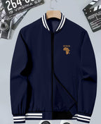 Giacca Uomo Slim Fit - Stampa Tribale Africana con Zip
