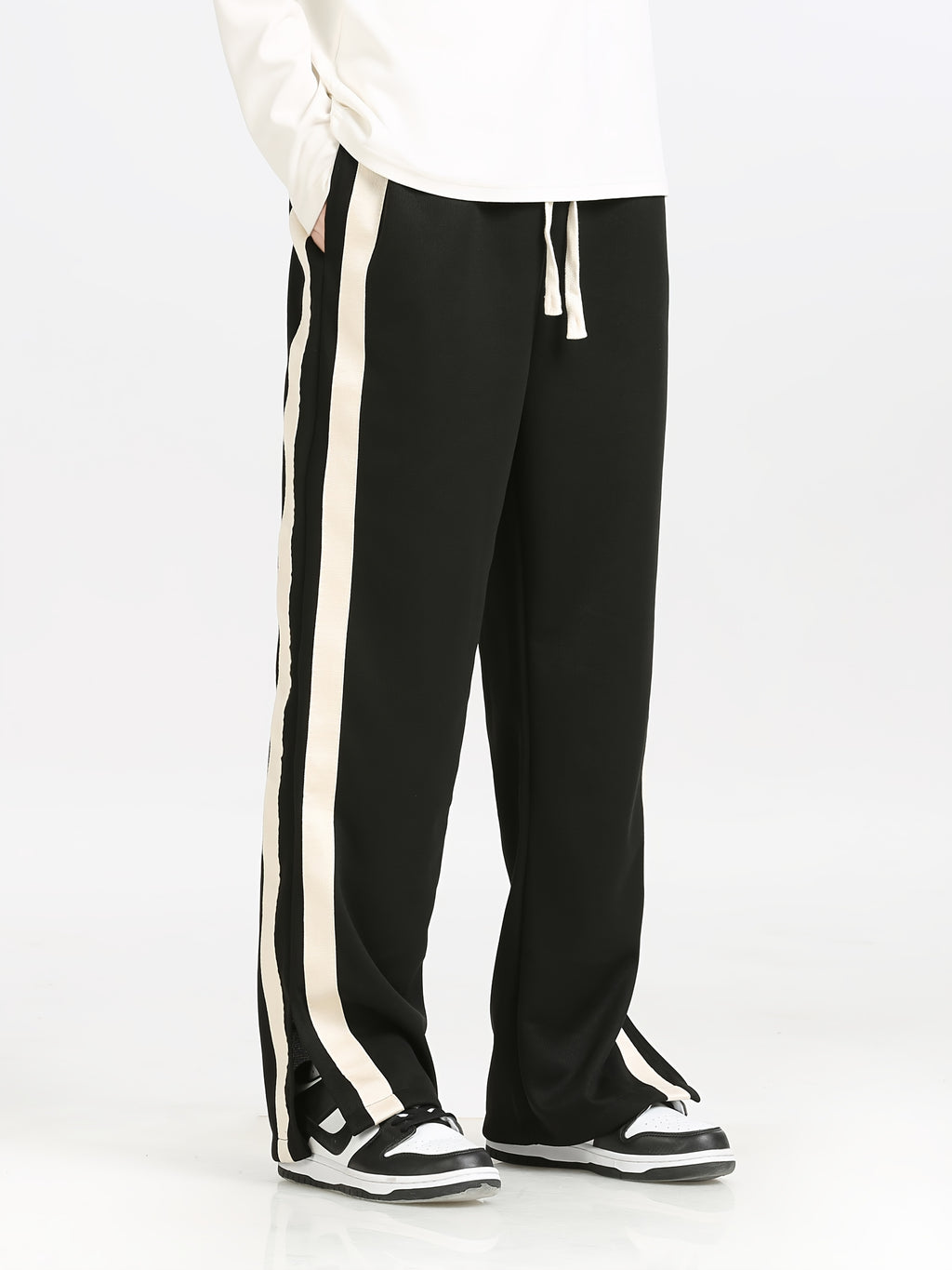 Pantaloni Sportivi Uomo in Maglia - Loose Fit con Coulisse