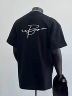 T-shirt Nera Oversize - Stile Retro Vintage Streetwear