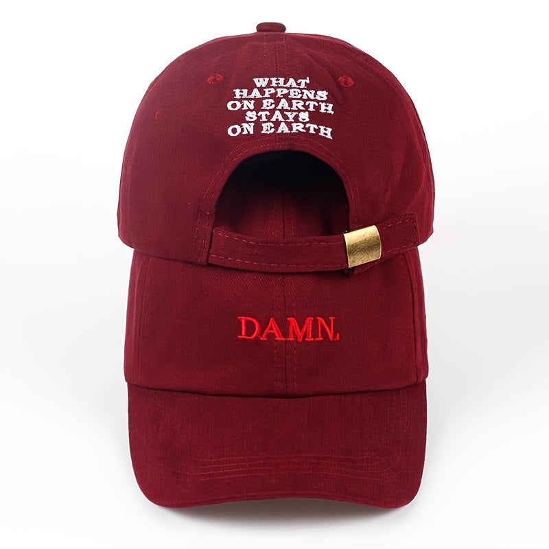 Outdoor Adjustable Casual Cap "DAMN"