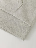 Felpa Donna con Cappuccio Loose Fit - Stampa Lettering "PATIENCE"