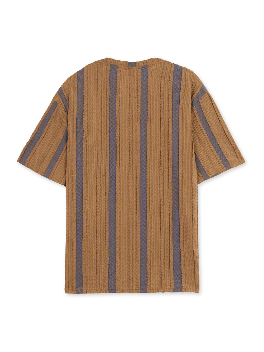 T-shirt a Righe Manica Corta