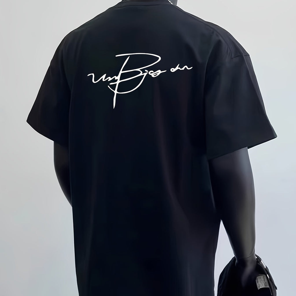 T-shirt Nera Oversize - Stile Retro Vintage Streetwear
