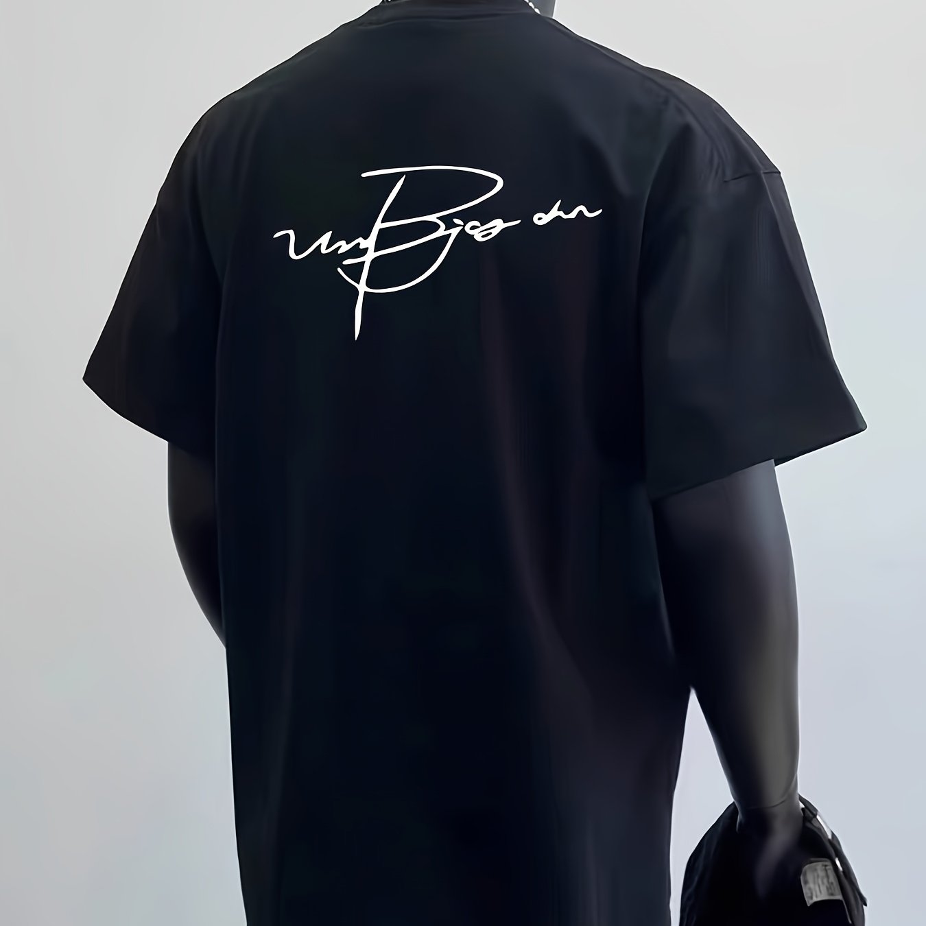 T-shirt Nera Oversize - Stile Retro Vintage Streetwear