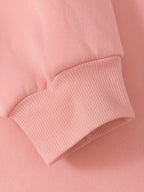 Felpa Donna con Cappuccio Loose Fit - Stampa Lettering "PATIENCE"