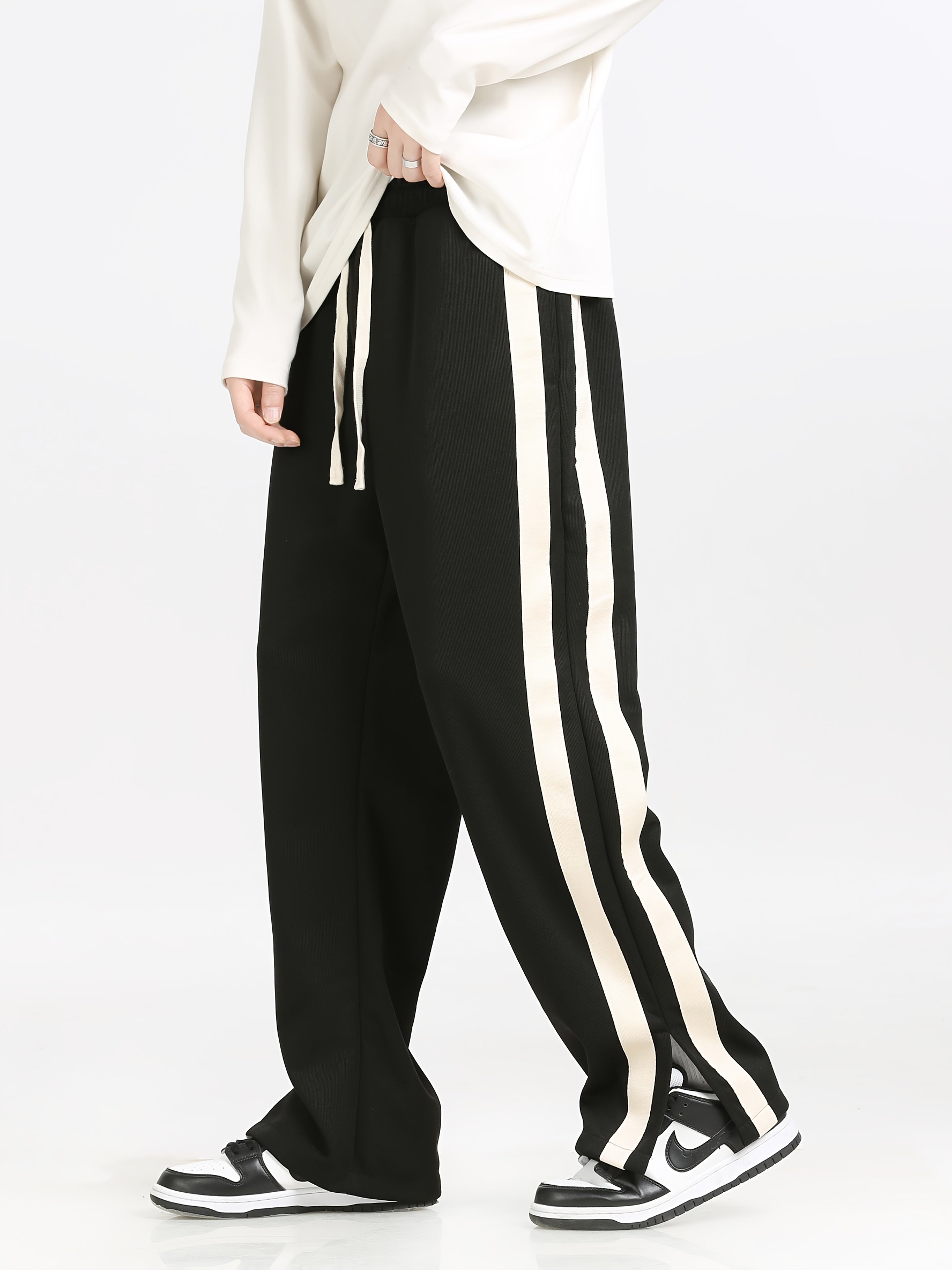 Pantaloni Sportivi Uomo in Maglia - Loose Fit con Coulisse