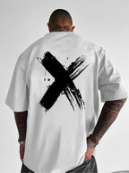 T-shirt Uomo Street Style con Stampa Grafica