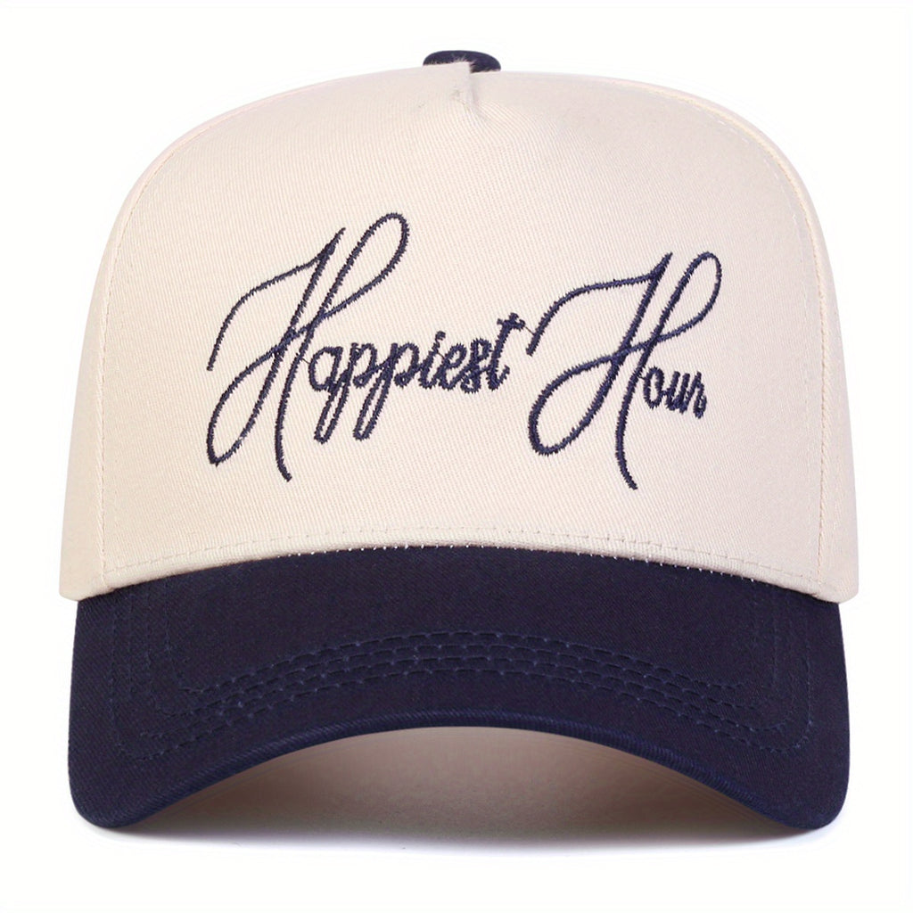 Cappellino Baseball "Happiest Hour"