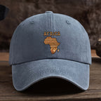 Cappellino Baseball Design Africano - Stampa Lettering Africa
