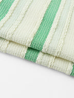 T-shirt a Righe Manica Corta