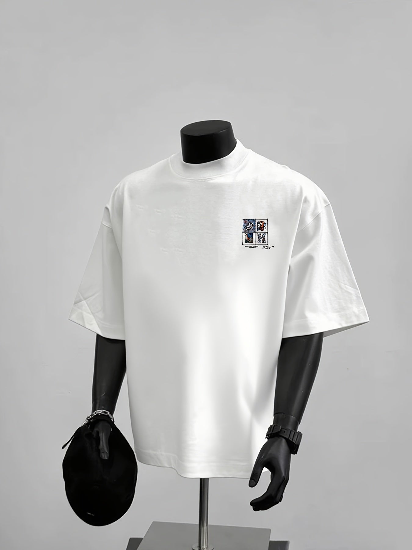 T-shirt Uomo Versatile Girocollo Manica Corta
