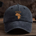 Cappellino Baseball Design Africano - Stampa Lettering Africa