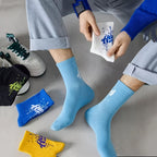 Calzini Sportivi da Basket Uomo - Set da 5 Paia Colori Misti