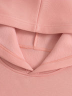 Felpa Donna con Cappuccio Loose Fit - Stampa Lettering "PATIENCE"