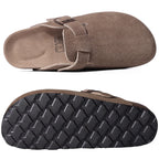 Zoccoli kidmi Suede e Sughero - Uomo e Donna