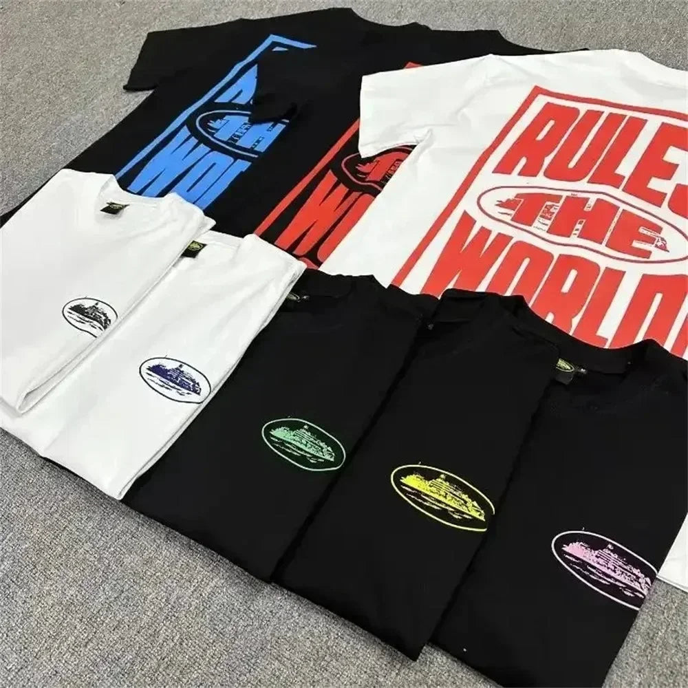 Summer 2025 New Pepe Printed T-shirt for Men, Classic Fashion