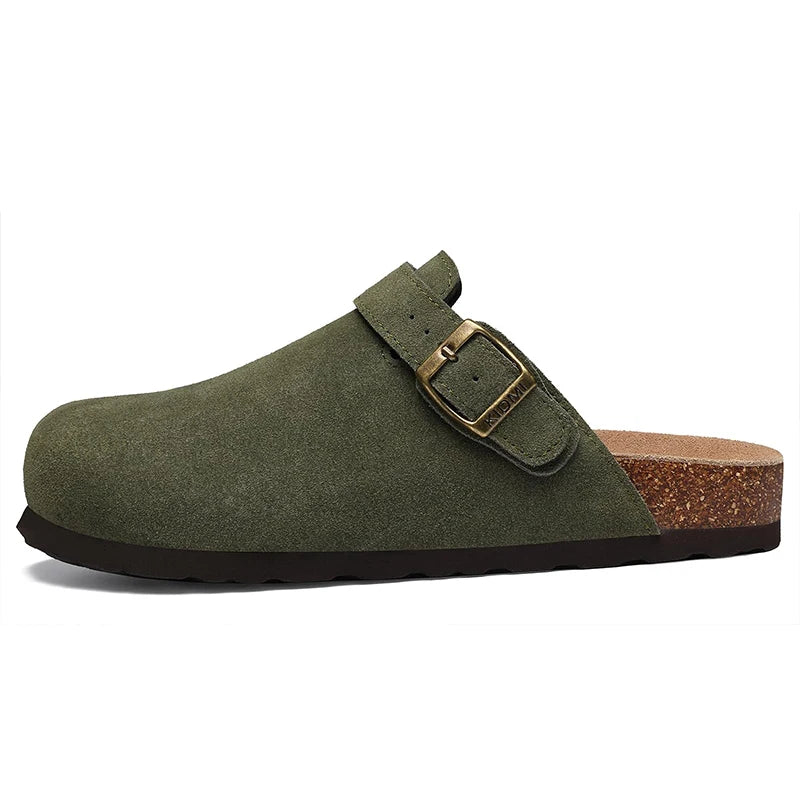 Zoccoli kidmi Suede e Sughero - Uomo e Donna