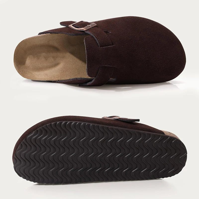 Kidmi Shoes with Adjustable Strap Cork Insole Unisex Clogs
