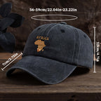 Cappellino Baseball Design Africano - Stampa Lettering Africa