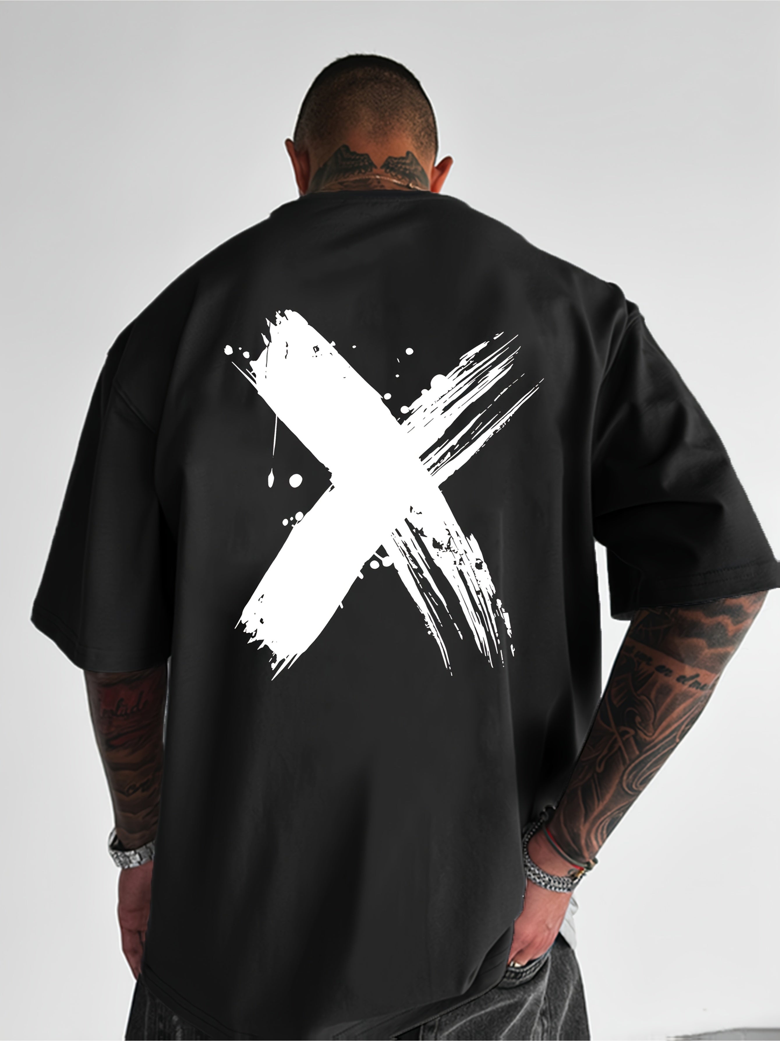 T-shirt Uomo Street Style con Stampa Grafica