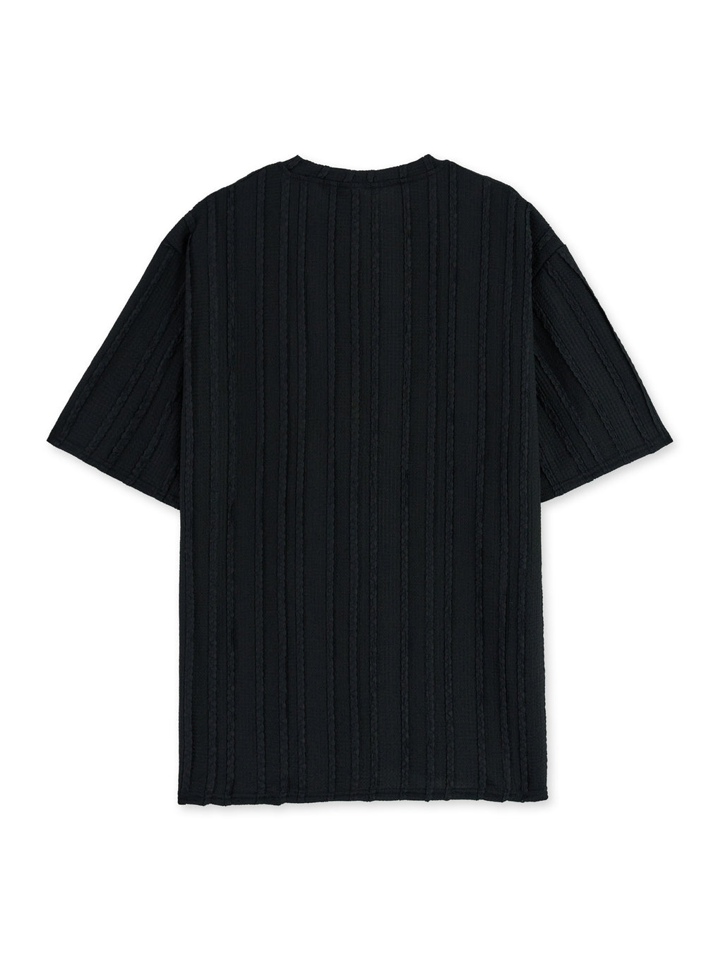 T-shirt a Righe Manica Corta