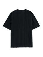T-shirt a Righe Manica Corta