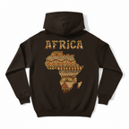 Felpa con Cappuccio Uomo Loose Fit - Stampa Geometrica Street Style