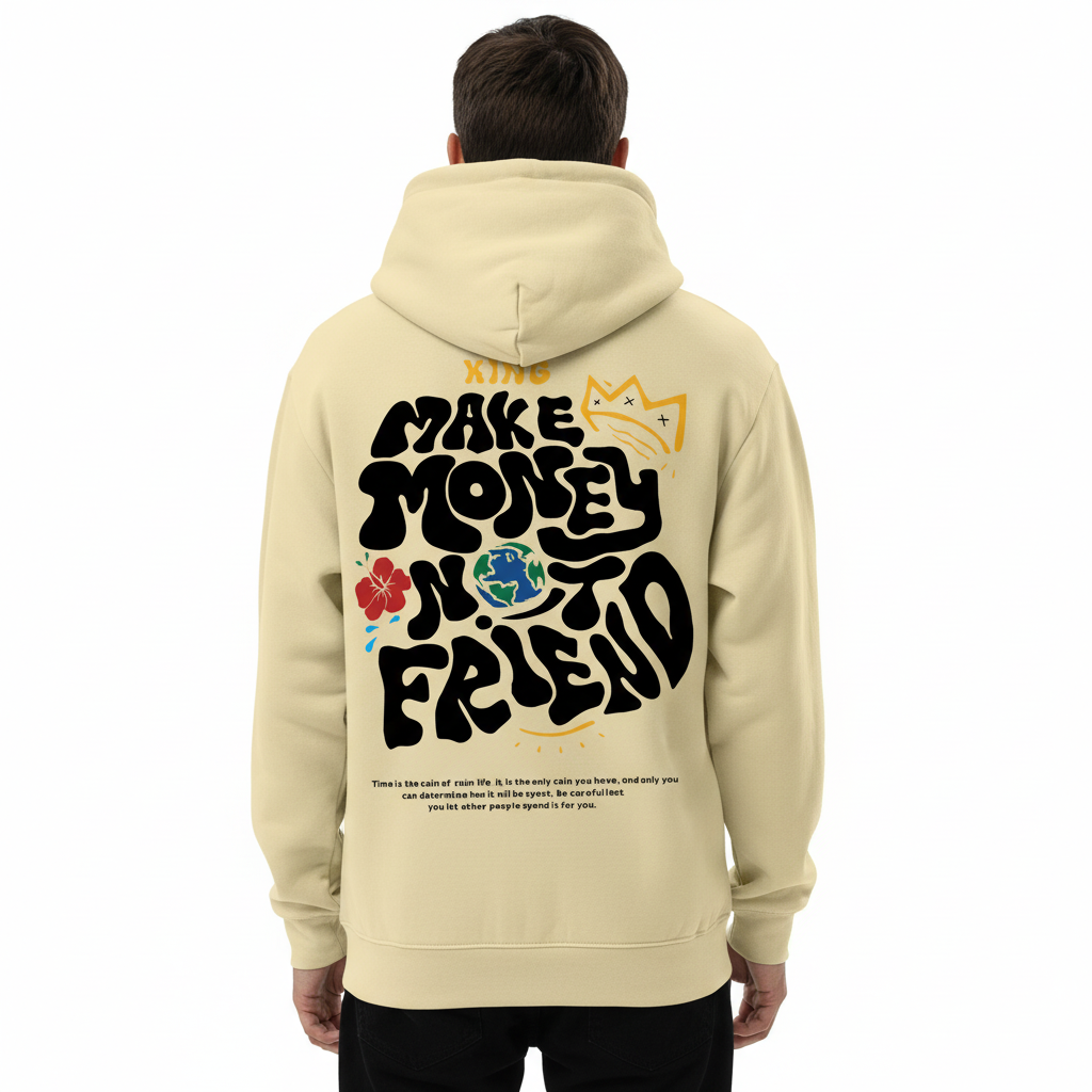 Beige Hoodie