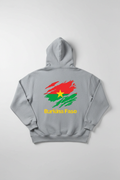 Burkina Faso Hoodie Gray