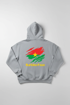 Burkina Faso Hoodie Gray
