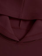 Felpa Donna con Cappuccio Loose Fit - Stampa Lettering "PATIENCE"