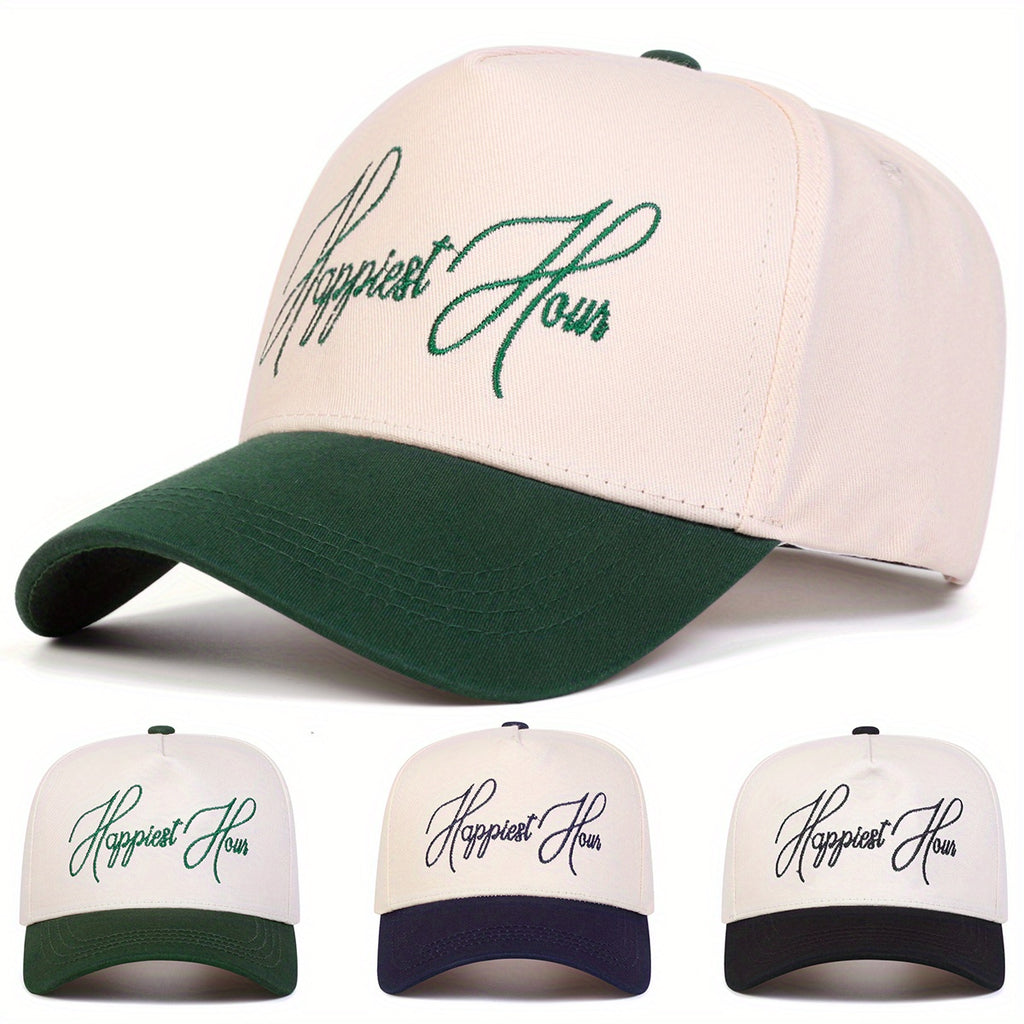Cappellino Baseball "Happiest Hour"