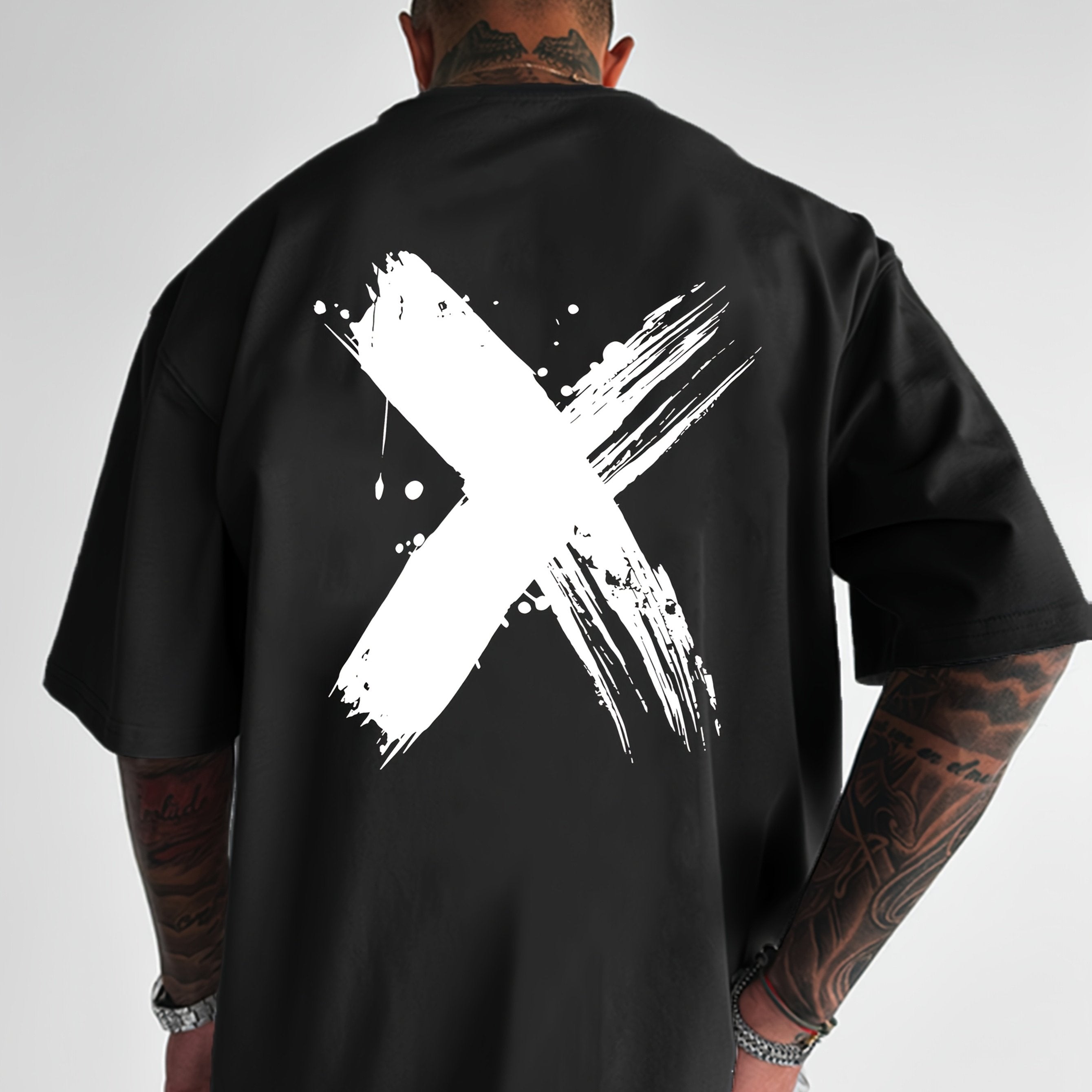 T-shirt Uomo Street Style con Stampa Grafica
