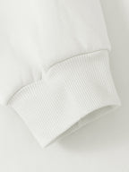 Felpa Donna con Cappuccio Loose Fit - Stampa Lettering "PATIENCE"