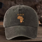 Cappellino Baseball Design Africano - Stampa Lettering Africa