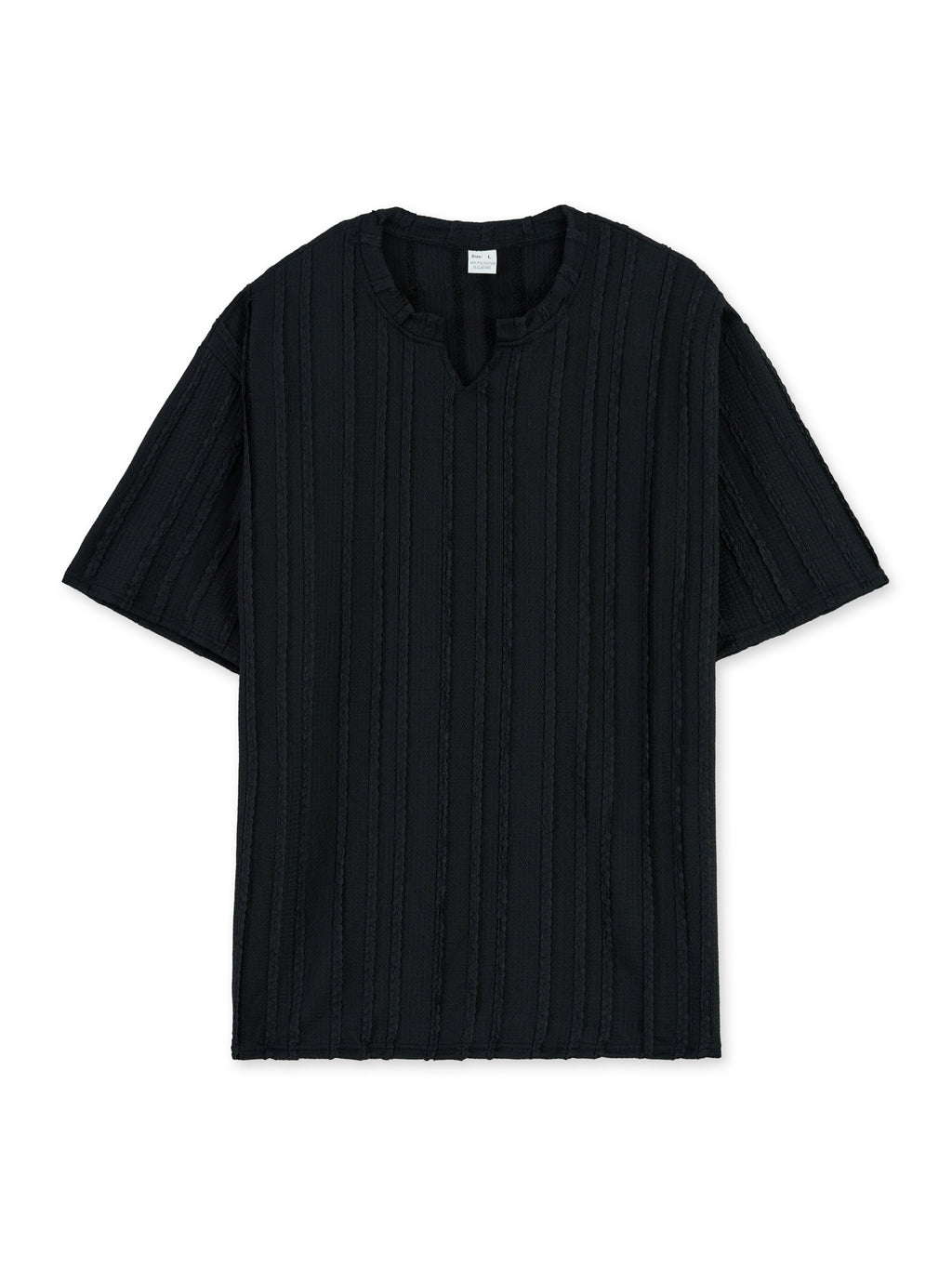 T-shirt a Righe Manica Corta