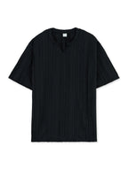 T-shirt a Righe Manica Corta