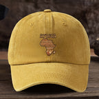 Cappellino Baseball Design Africano - Stampa Lettering Africa
