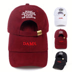 Cappellino Casual Regolabile "DAMN"