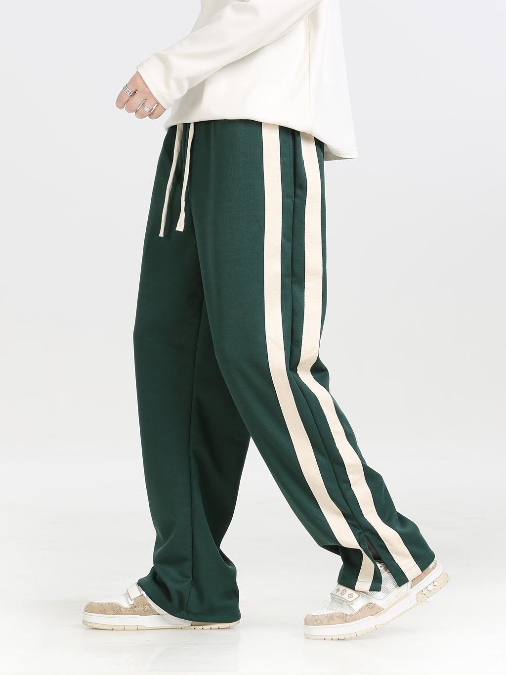 Pantaloni Sportivi Uomo in Maglia - Loose Fit con Coulisse