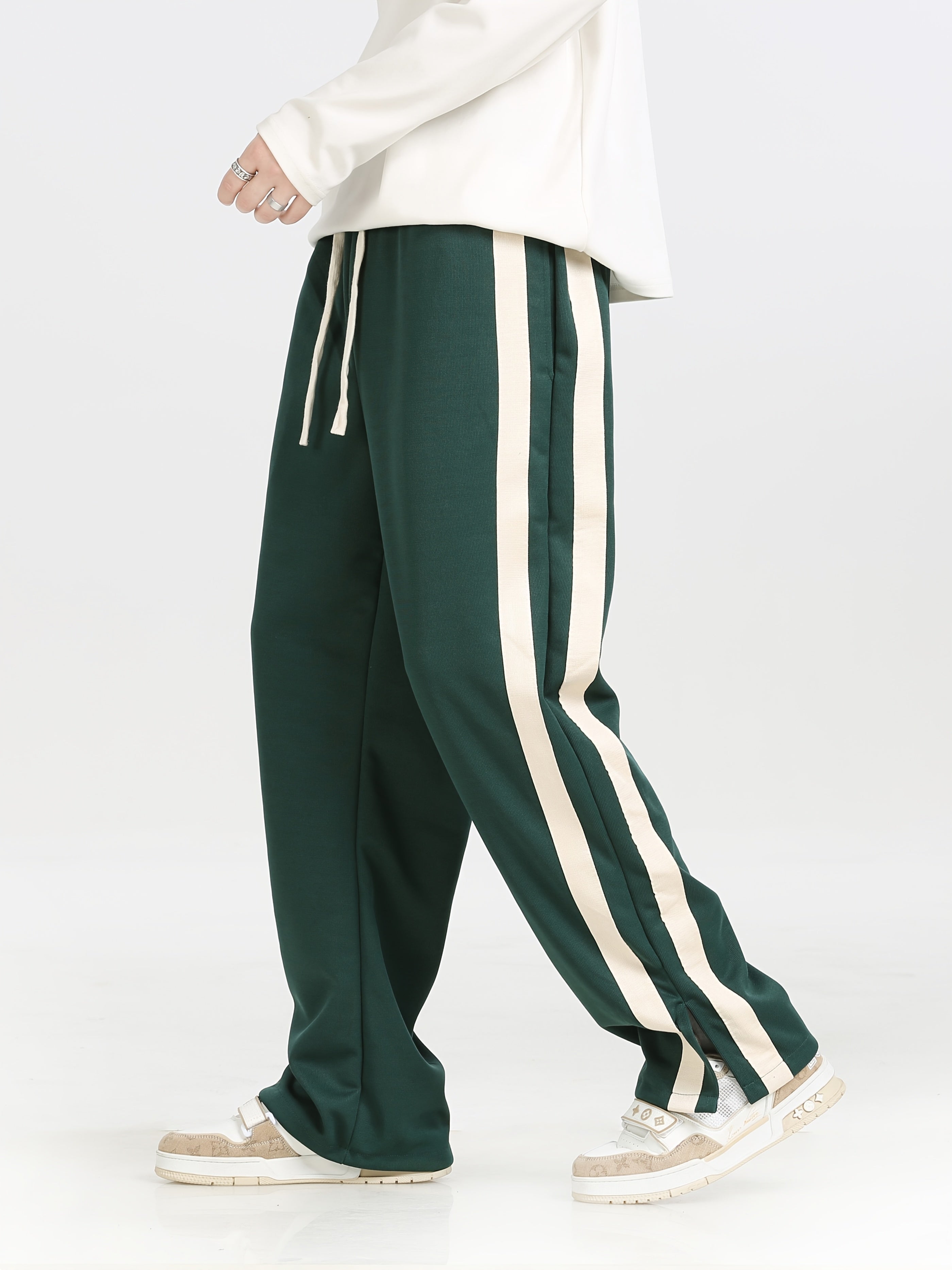 Pantaloni Sportivi Uomo in Maglia - Loose Fit con Coulisse