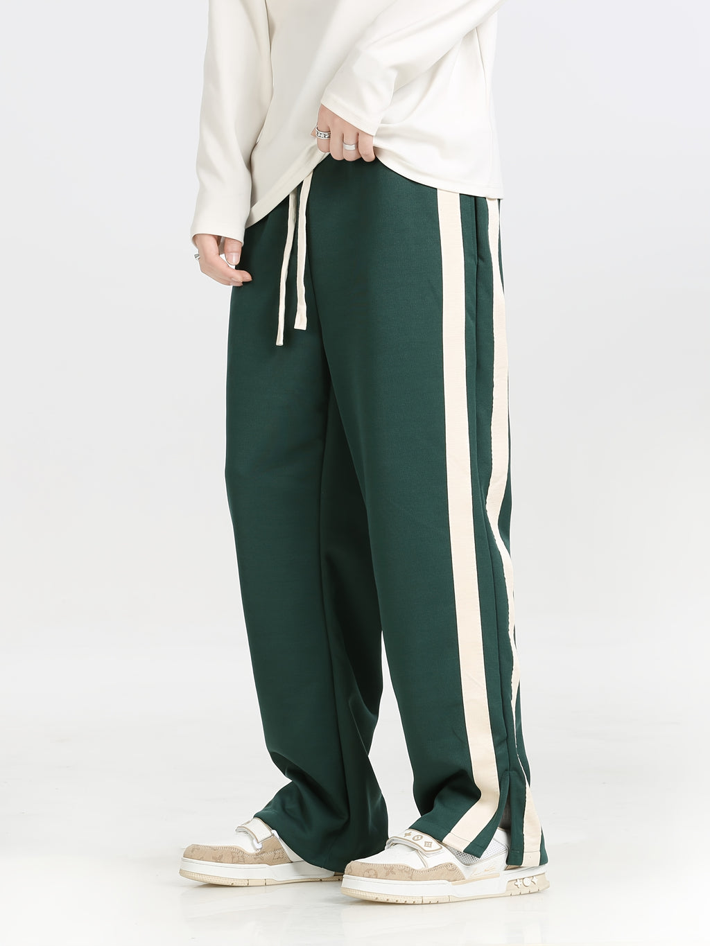 Pantaloni Sportivi Uomo in Maglia - Loose Fit con Coulisse