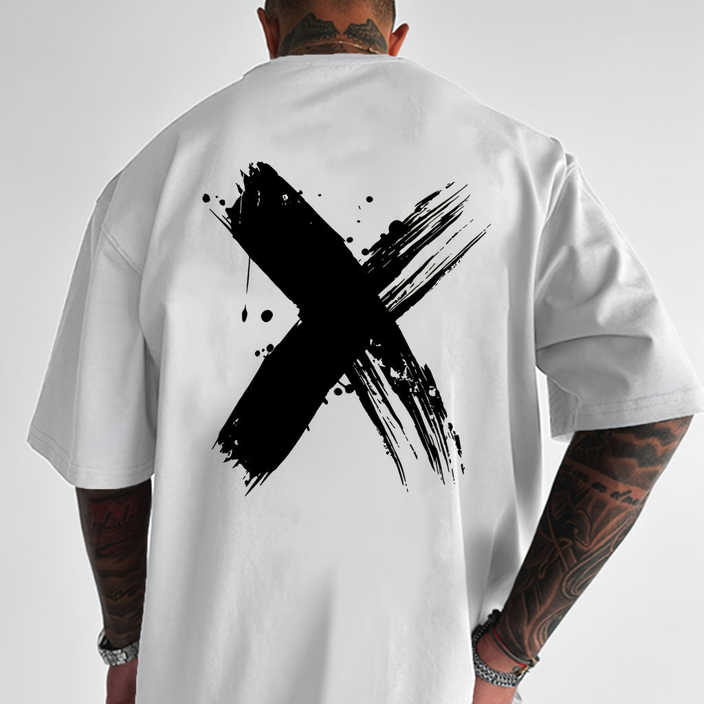 T-shirt Uomo Street Style con Stampa Grafica