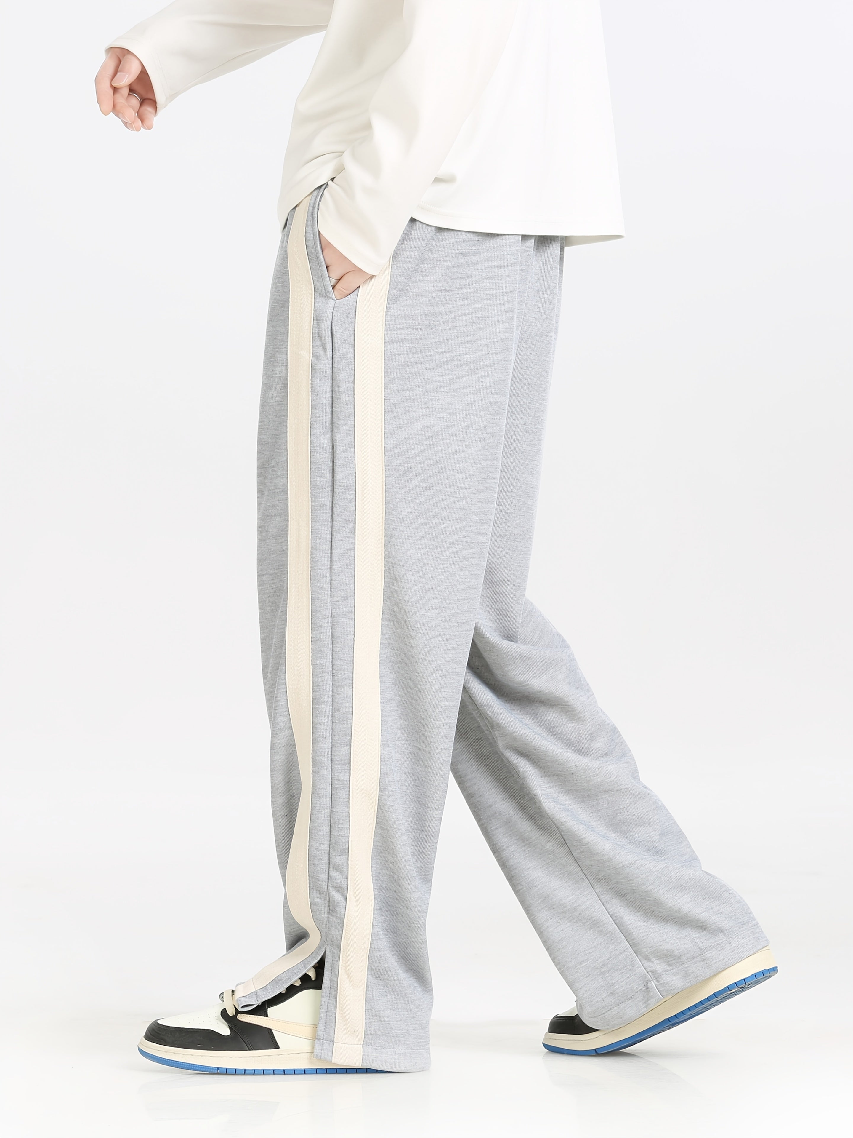 Pantaloni Sportivi Uomo in Maglia - Loose Fit con Coulisse